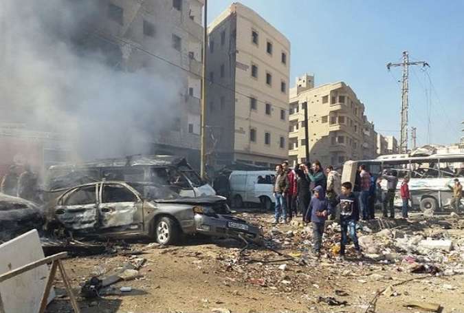 شام، زینبیہ میں کار بم دھماکے اور خودکش حملہ، 45 افراد شہید 110 سے زائد زخمی