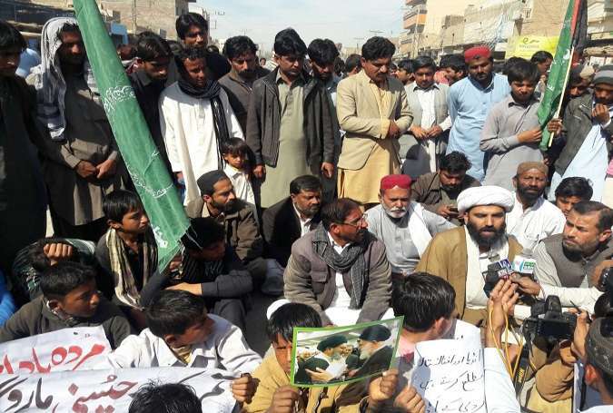 وارثان شہداء کمیٹی چھلگری کے زیر اہتمام احتجاجی ریلی نکالی