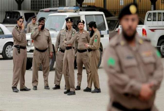 Saudi police officers