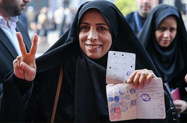 رائٹر کے مطابق ایرانی عوام نے انتخابات میں بھر پور شرکت  کی ہے