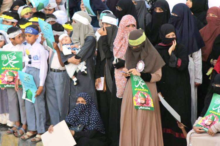 جماعت اسلامی کراچی کے ”تحفظ ناموس رسالت مارچ “ کی تصویری جھلکیاں