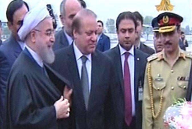 ایران کے صدر ڈاکٹر حسن روحانی 2 روزہ سرکاری دورے پر اسلام آباد پہنچ گئے