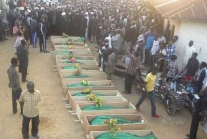 ارتش نیجریه در حملات ماه دسامبر 347 شیعه را قتل عام کرده است