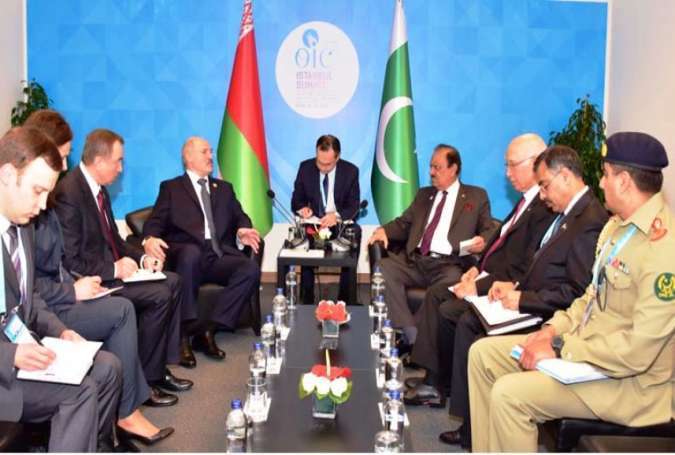 صدر ممنون حسین کی بیلاروس اور افغان چیف ایگزیکٹیو سے الگ الگ ملاقات