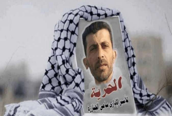 65 روز اعتصاب غذا و وضعیت بسیار بد اسیر فلسطینی «سامی جنازره»