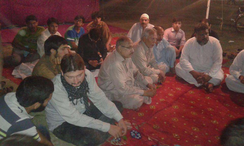لاہور میں مجلس وحدت مسلمین کا بھوک ہڑتالی کیمپ