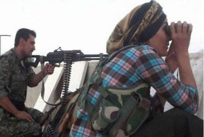زنی که فرماندۀ جنگ با داعش است