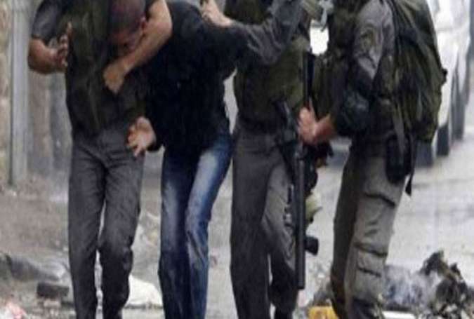 9 فلسطینی از کرانه ی باختری توسط نظامیان صهیونیستی دستگیر شدند