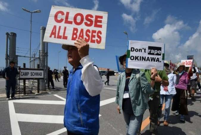 خشم تمام نشدنی ژاپنی‌ها از حضور نظامیان آمریکا در کشورشان