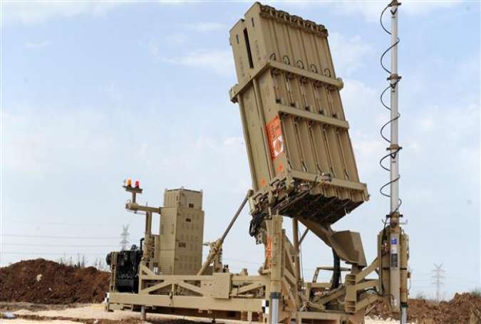 An Israeli Iron Dome missile system