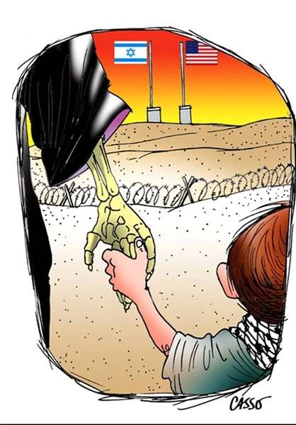 اکران کاریکاتورهای ضدصهیونسیتی در تهران