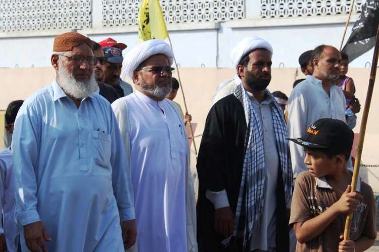 شیعہ علما کونسل کراچی کے زیرِ اہتمام ریگل چوک تا پریس کلب القدس ریلی نکالی گئی