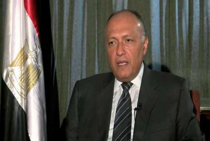 سفر وزیر خارجه ی مصر به تل آویو