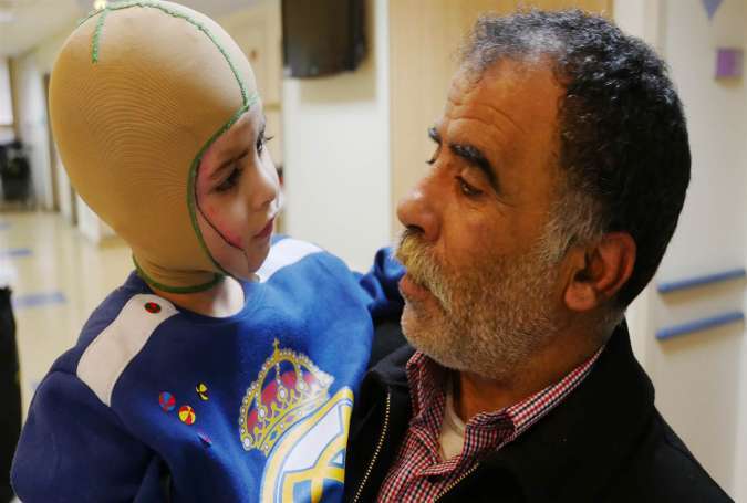 Palestinian Toddler Released from Hospital Year after Israelis Burned His Family to Death