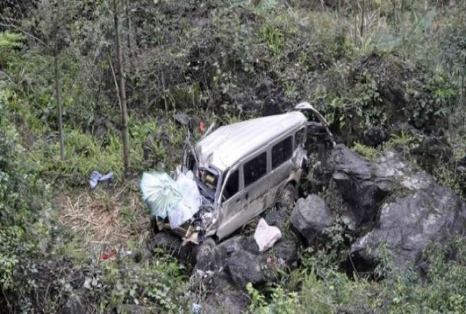 اورکزئی ایجنسی، مسافر وین کھائی میں گرنے سے 5 جاں بحق، 14 زخمی