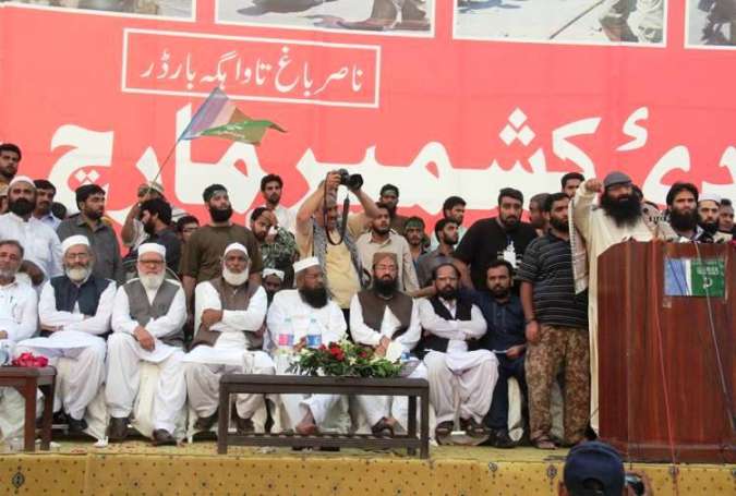 لاہور، جماعت اسلامی کا  آزادی کشمیر مارچ، جدوجہد آزادی میں کشمیریوں کیساتھ ہیں، سراج الحق