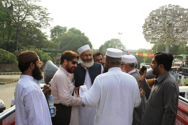 لاہور میں جماعت اسلامی کا آزادی کشمیر مارچ