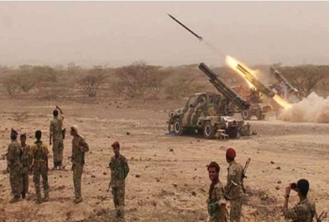 انبارهای نفت آرامکوی عربستان هدف آماج موشک های کاتیوشای یمن