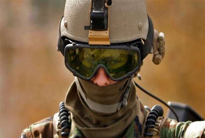 A US Special Operations trooper