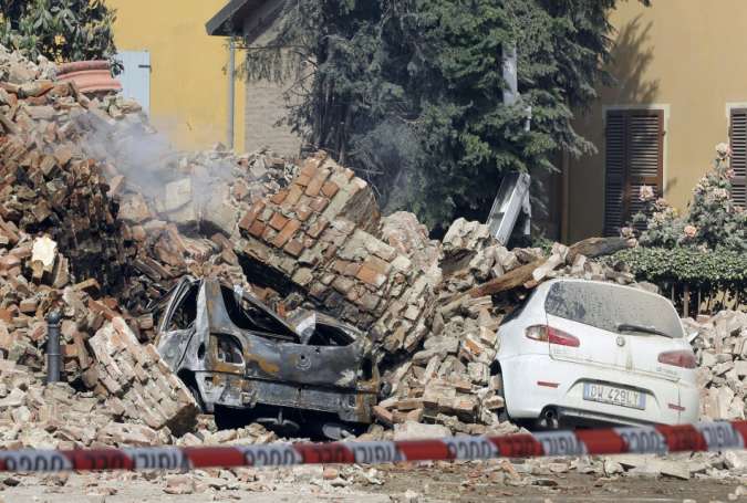 اٹلی میں زلزلہ، 10 افراد ہلاک