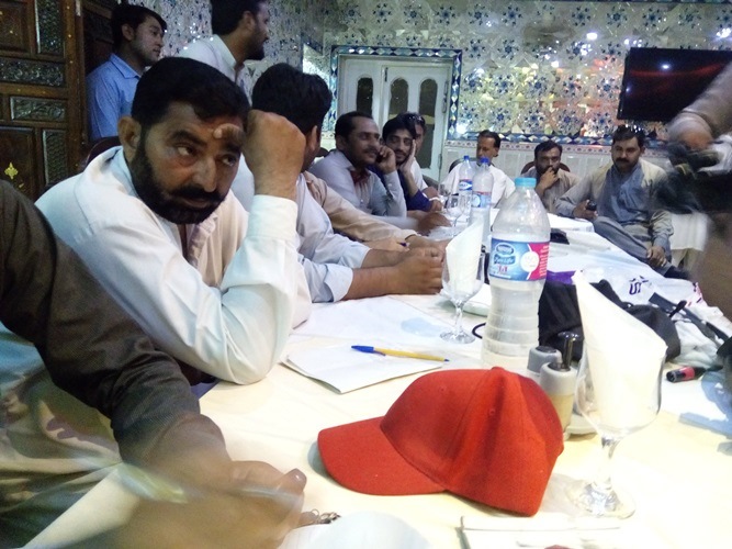 ڈی آئی خان، مقامی ہوٹل میں قائد وحدت کی پرہجوم پریس کانفرنس
