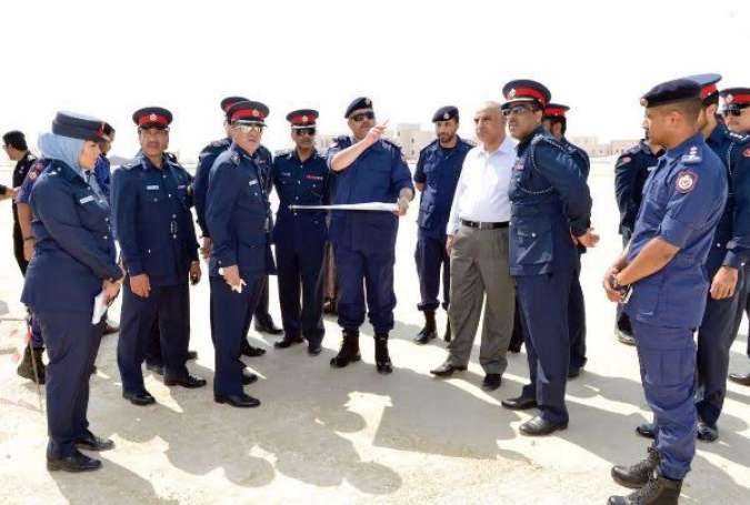 مانور مشترک دستگاههای امنیتی کشورهای عربی حاشیه ی خلیج فارس در بحرین