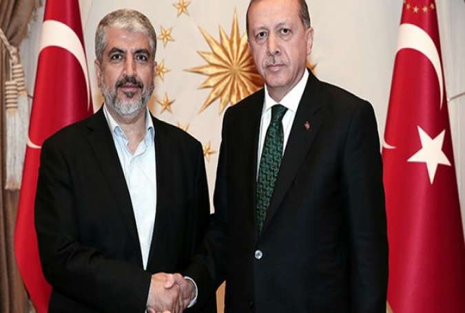 فشارهای اردوغان بر حماس با اشاره ی رژیم صهیونیستی برای تبادل اسرا