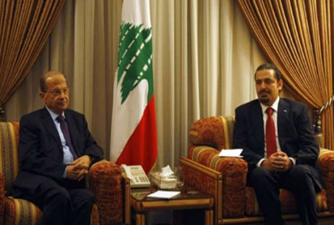 Hariri Agrees to Michel Aoun as Lebanese President