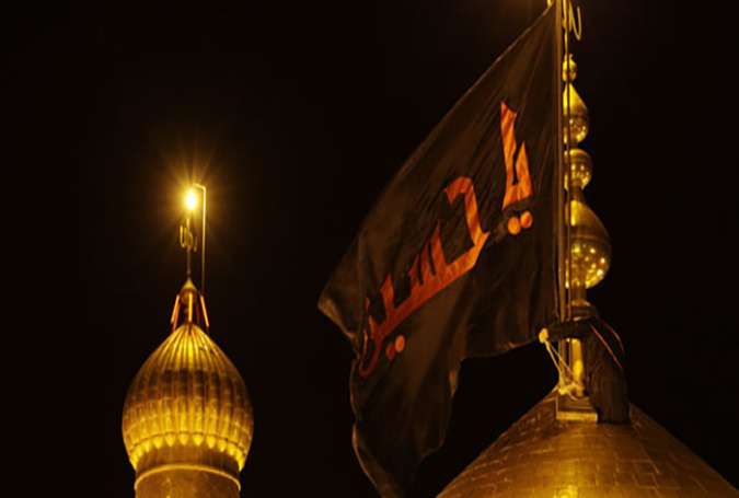 غداً موعد رفع الراية السوداء على قبة الإمام الحسين