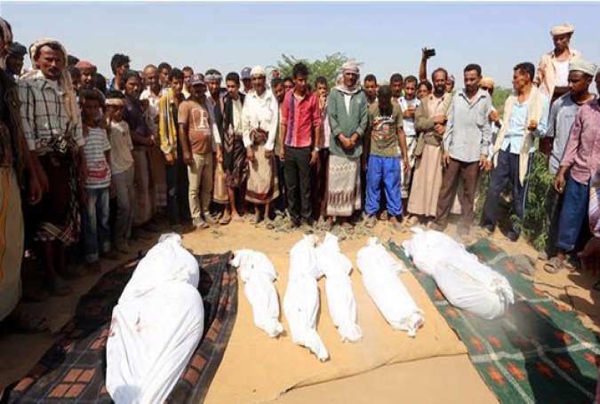 تجاوز عربستان و کشتار غیرنظامیان یمنی