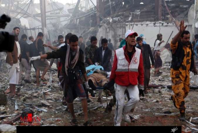 محرم الحرام میں یمنی جنازے پر حملہ