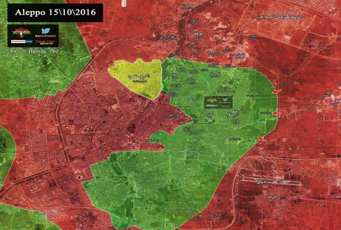 Al-Qaeda Fighters In East-Aleppo (Defined) Down To Three!