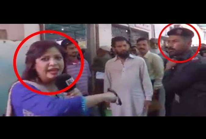 کراچی، خاتون اینکر صائمہ کنول کو تھپڑ مارنے والے ایف سی اہلکار کیخلاف مقدمہ درج