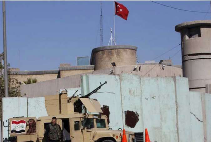 نخستین دخالت نظامی ترکیه در عملیات موصل