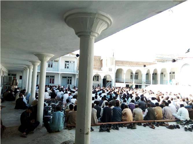 پاراچنار، مدرسہ علی خامنہ ای میں امام سجادؑ کی شہادت نیز ملکی اور علاقائی مسائل کے حوالے سے اجتماع