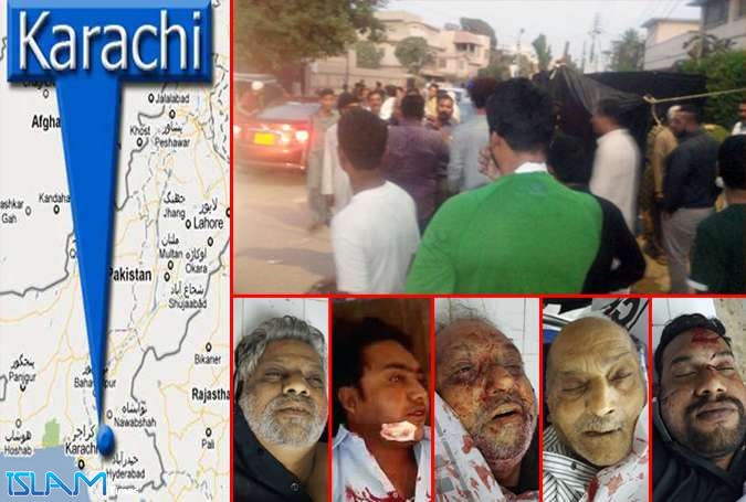 کراچی، ناظم آباد میں خواتین کی مجلس عزا پر دہشتگردوں کی فائرنگ سے 5 افراد شہید