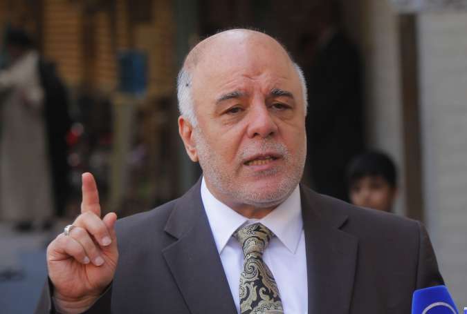 Iraqi Prime Minister Haidr al-Abadi