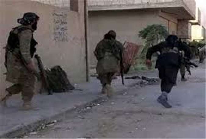تعقیب تروریستهای داعش در خاک سوریه توسط نیروهای مردمی عراق
