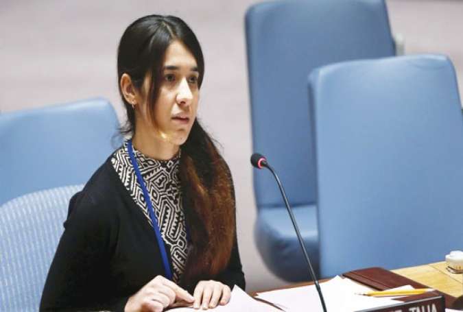 UN Good will Ambassador Nadia Murad