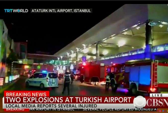 تیراندازی نزدیک فرودگاه آتاتورک ترکیه