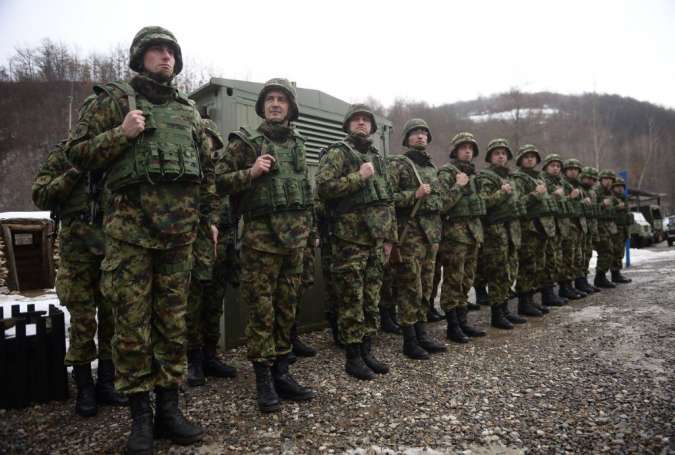 Serbian military hosts drills with Russian, Belorussian forces