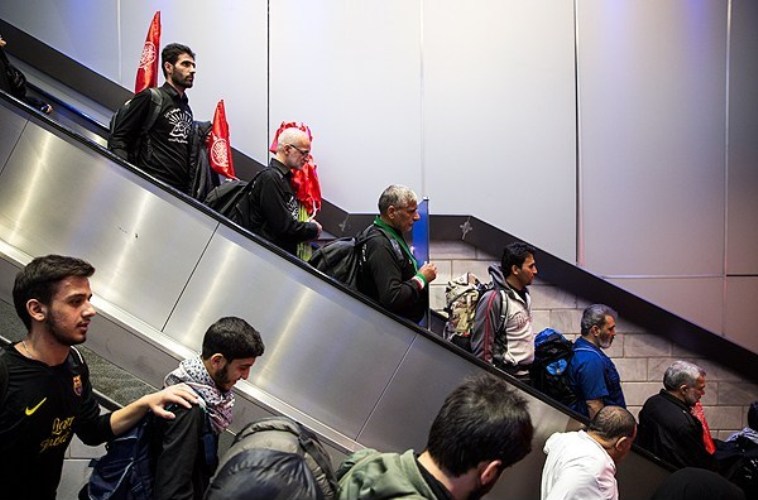 زائرین اربعین حسینی کی خدمت کے لیے تہران سے کربلا تک ٹرین کی سہولت