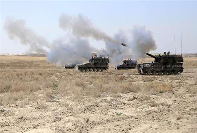 Türkiyə Suriyaya artilleriya zərbələri endirdi