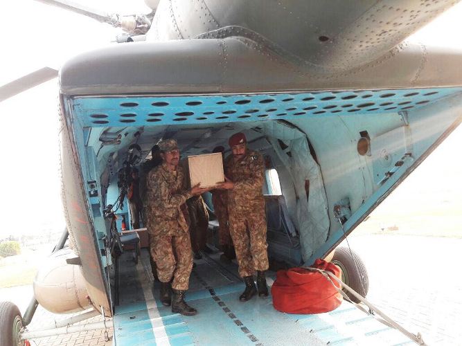 طیارہ حادثے میں جاں بحق افراد کی باقیات اسلام آباد منتقل