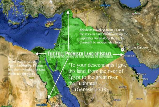 Welcome to Greater Israel!