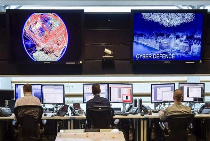 A general view of the 24-hour operations room at the British Government Communication Headquarters (GCHQ) in Cheltenham, November 17, 2015