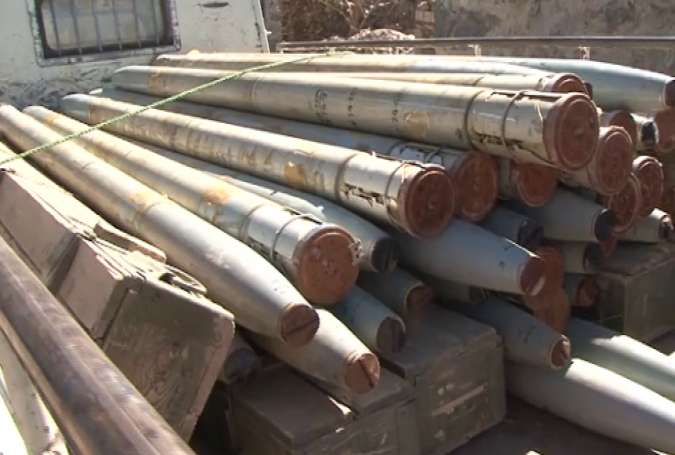 ضبط كمية من الأسلحة وصواريخ الكاتيوشا في صنعاء
