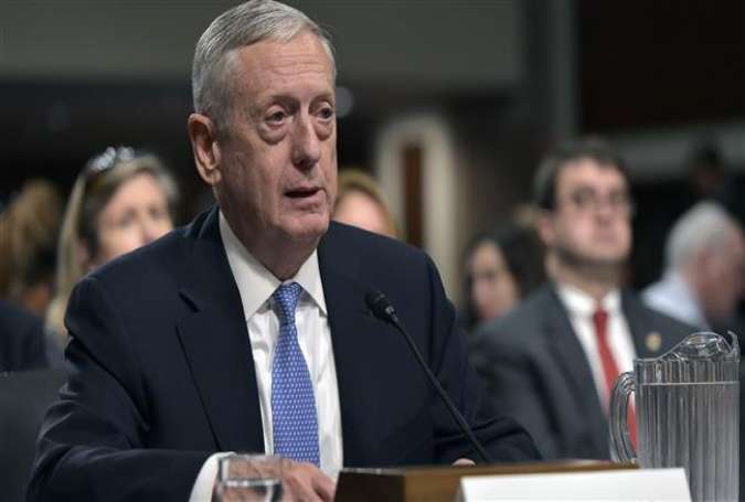 James Mattis testifies before the Senate Armed Services Committee on his nomination to be the next Secretary of Defense in the Dirksen Senate Office Building on Capitol Hill in Washington, DC on January 12, 2017.