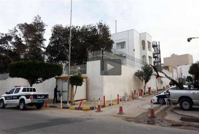 انفجار نزدیک سفارتخانۀ ایتالیا در لیبی