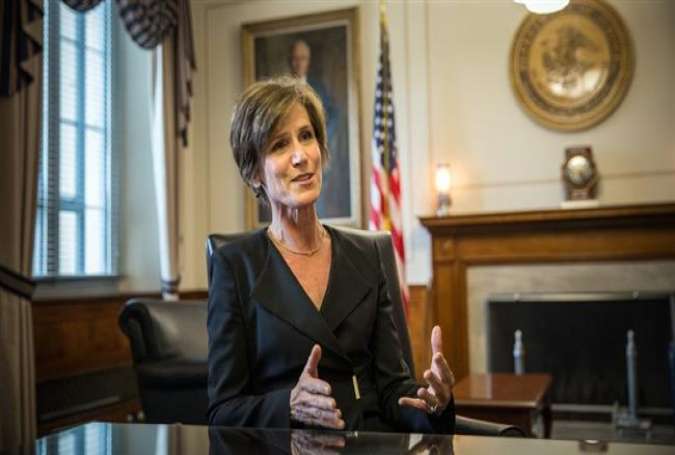 Sally Quillian Yates, the former Acting Attorney General of the United States